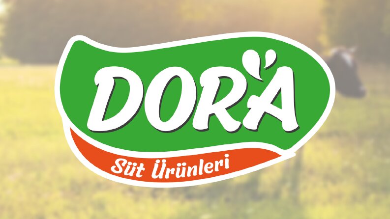 Dora Süt Ürünleri Logo Çalışması