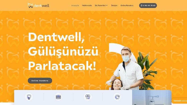 Dentwell.com.tr Seo, Görsel ve Erişilebilirlik Çalışması