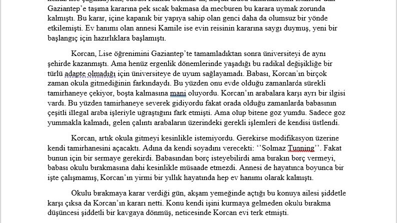 Fivem roleplay server için karakter hikayesi