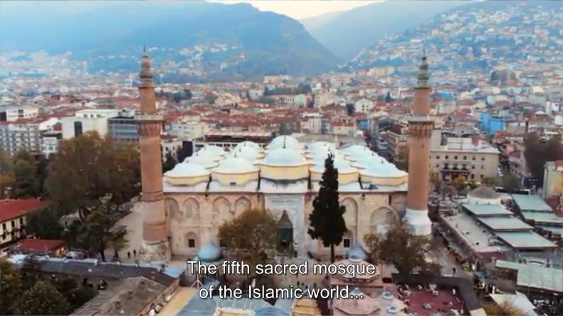 Bursa Ulu Camii Hakkında Belgesele Altyazı Ekleme 