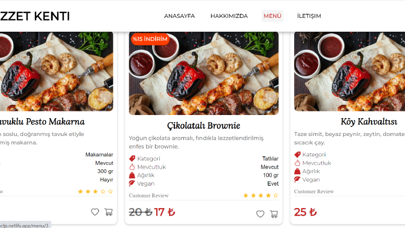 Restoran için qr menü ve diji card uygulaması 