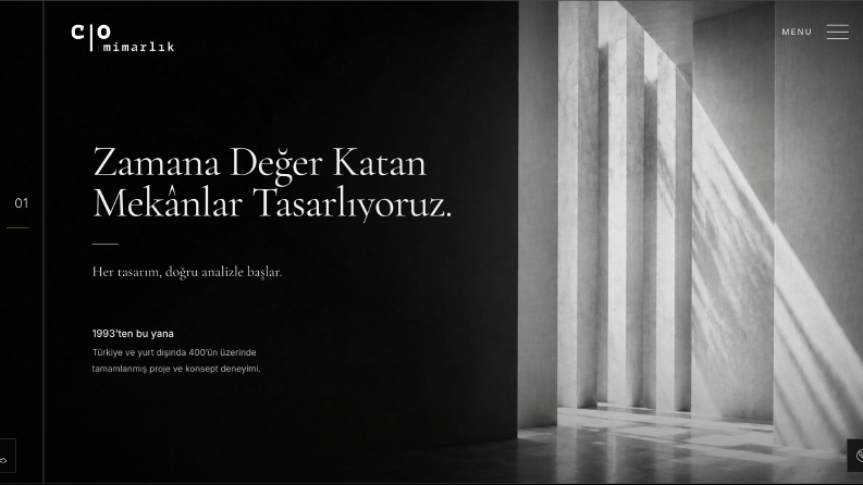 Co Mimarlık - Özel Wordpress Tema ve Site Tasarımı