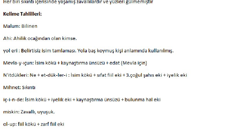 Yunus Emre Divanı'ndan Bir Şiir İncelemesi