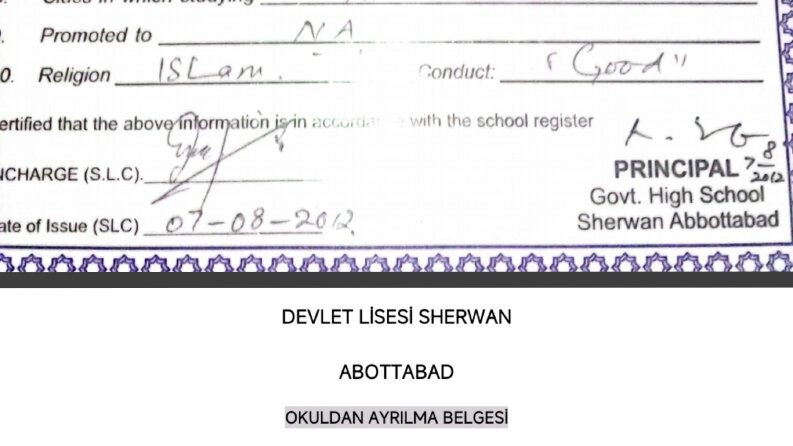 Sertifika Tercümesi 