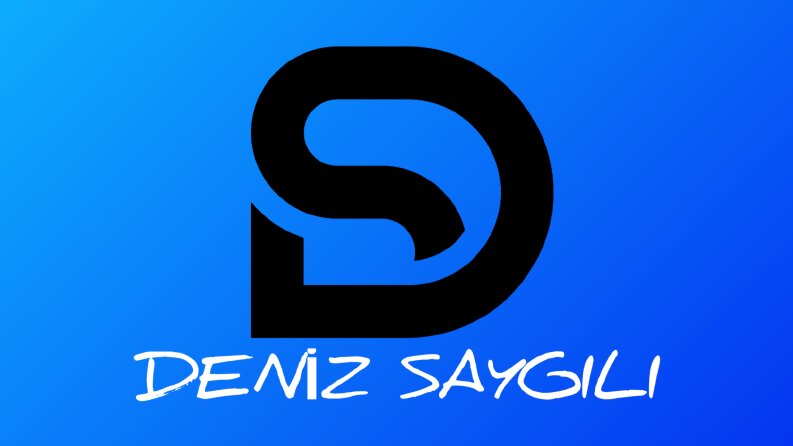 Deniz Hanım'a baş harfleri ile tasarlanmış olan logo tasarımı 