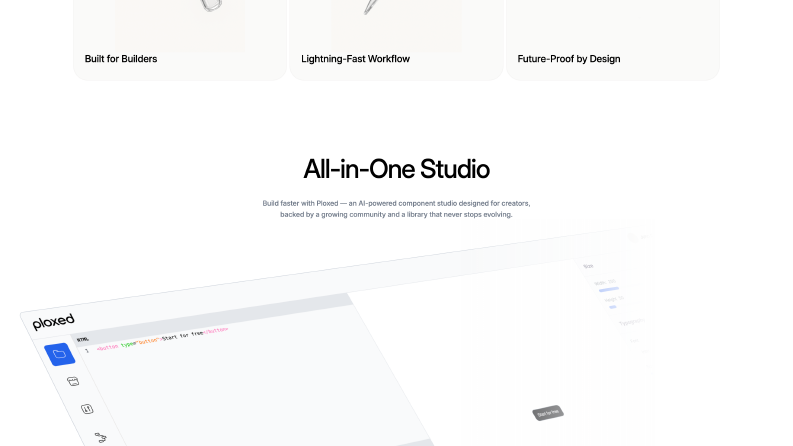 sp3xee adlı kullanıcı için yaptığım modern landing page.