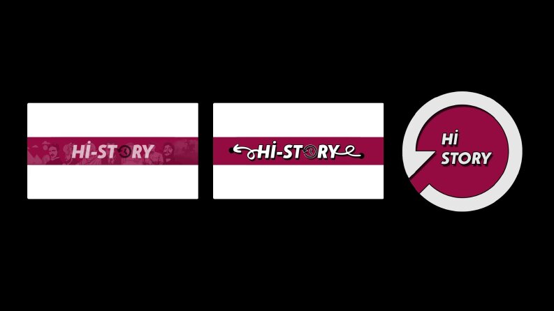 Tarih içerikli Youtube kanalı için banner ve logo tasarımı