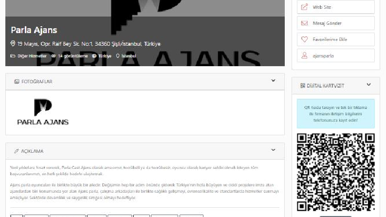 Parla Ajans Firma Kaydı 