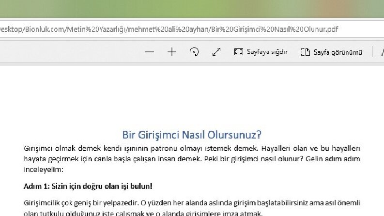 Özgün İçerik