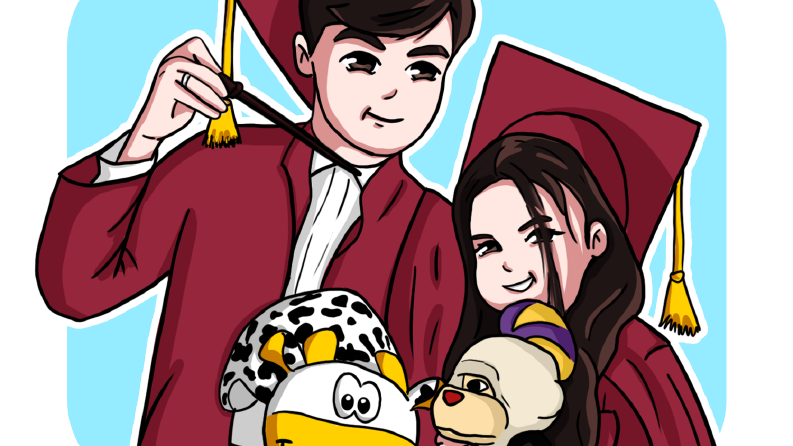 Çift Karikatür Çizimi