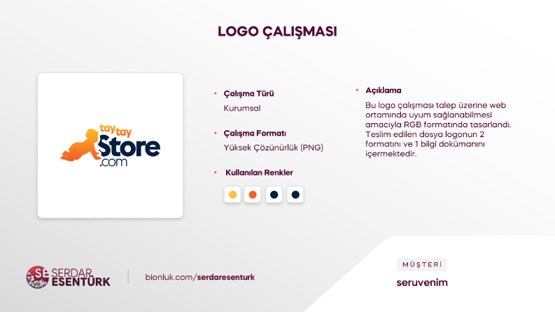 TayTay Store Logo Çalışması