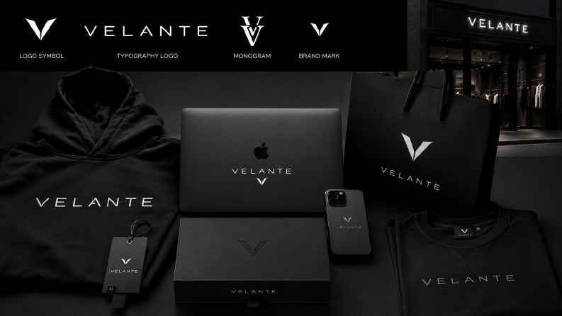 VELANTE | Premium Giyim Markası Logo Tasarımı