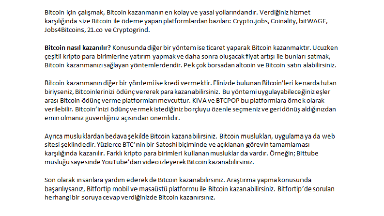 "Bitcoin ve Binance Konulu, SEO Uyumlu Makale Yazımı"