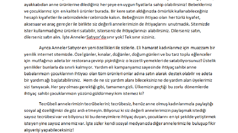 Reklam Metni 