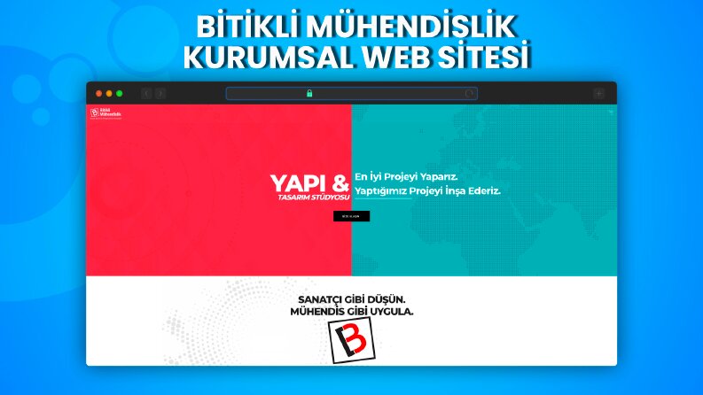 Bitikli Mühendislik Kurumsal Web Sitesi