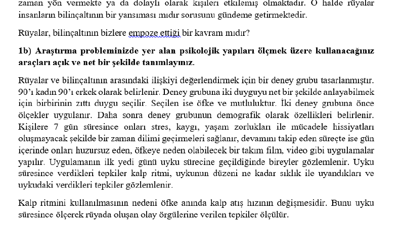 Psikolojik araştırma yöntemleri