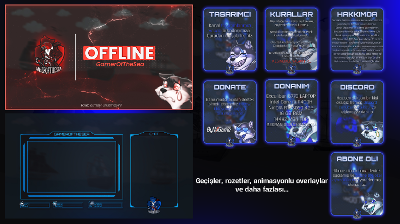 GamerOfTheSea için Twitch Paketi