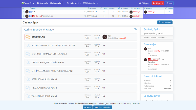 XenForo Forum Kurulumu