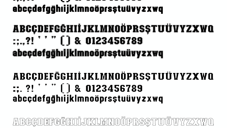Font Ailesi Türkçeleştirme ve Harf Tasarımı