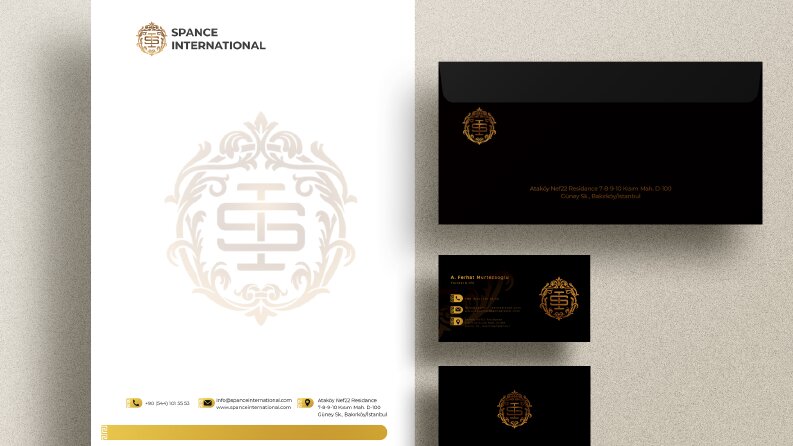 Spance International Kurumsal Kimlik Tasarımı