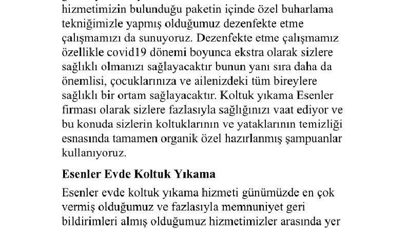 Avrupa Vizyon Temizlik-SEO Uyumlu İçerik