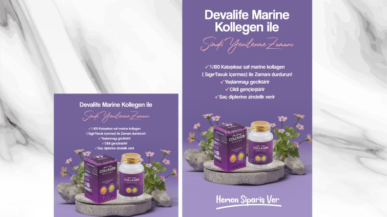 Devalife Marine  Kollegen Sosyal Medya Tasarımı