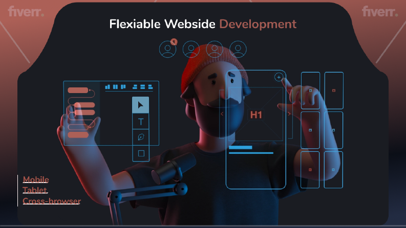 web sayfası için tasarımsal düzenlemeler