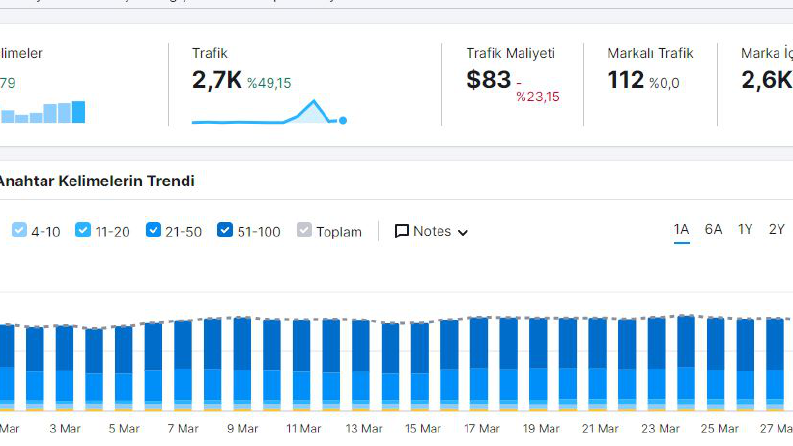Bionluk İçin SEO çalışması