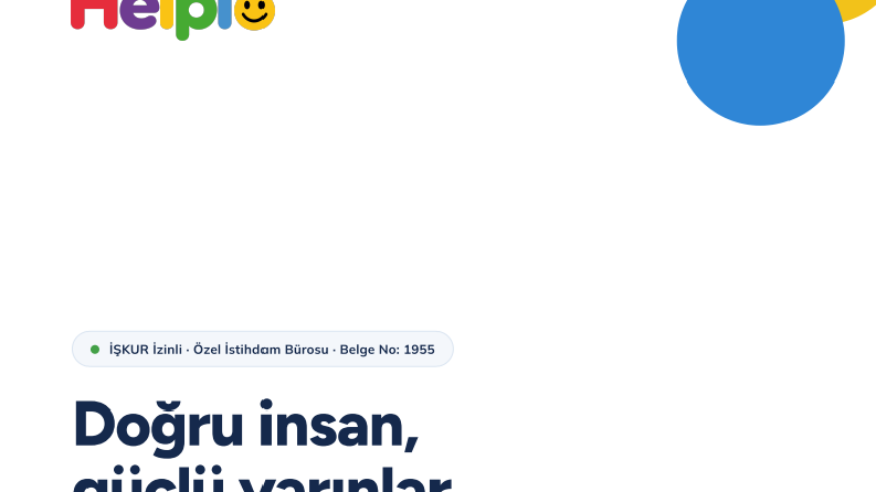  Helpio — Kurumsal Tanıtım Dosyası: Strateji ve Tasarım