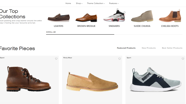 Shopify Ayakkabı Tasarımı