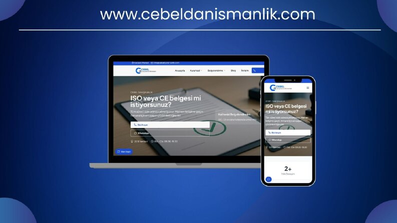 Cebel Danışmanlık - Kurumsal Web Sitesi
