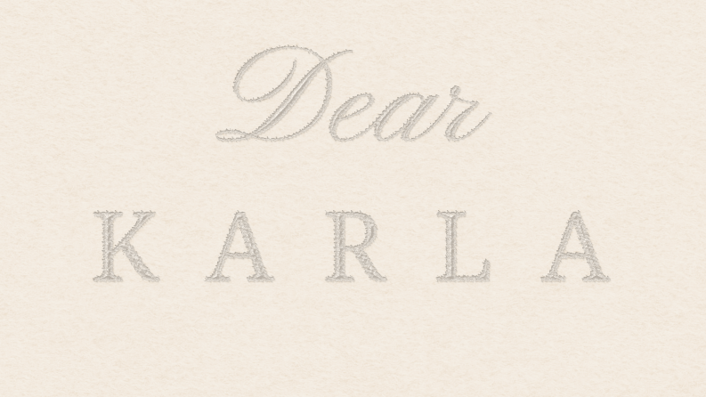 Dear Karla - Takı Markası Logo Mockup