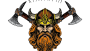 Viking Temalı Logo