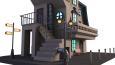 Cartoon Building 02