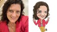 mutlu etmek istediğiniz kişinin karikatürünü çizebilirim