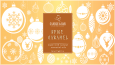 Candle And Bar Christmas Label Designs 