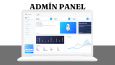 konsept admin panel görselleri