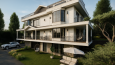 Villa Dış Cephe Render ve Ruhsat Projesi