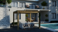Villa Dış Mekan Mimari Görselleştirme (Render)