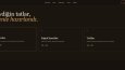 ROAST - Kafe Web Sitesi Tasarımı