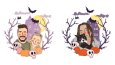 Halloween Temalı Kişiye Özel Portre