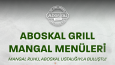 Aboskal Grill Sosyal Medya Tasarımları