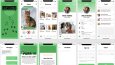 Cat Chat ve FinTech Uygulama & Landing Page
