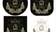Bean coffe roastry logo design