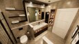 3 Boyutlu Banyo Tasarımı ve Çizimi
