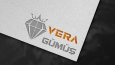 VERA GÜMÜŞ - Gümüş takı markası logo tasarımı.