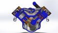 V6 Motor Modelleme ve Montaj