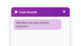Firmanıza veya ürününüze özel chatbot