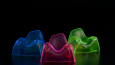Neon Sandalye - 3D Ürün Tasarımı 