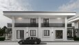 KLASİK DIŞ CEPHELİ İKİZ VİLLA TASARIMI/3D RENDER/RUHSAT PR.